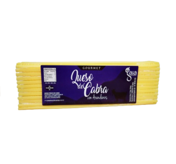 Queso de cabra con arándanos