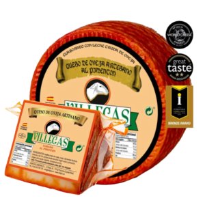 Queso de oveja curado al pimentón