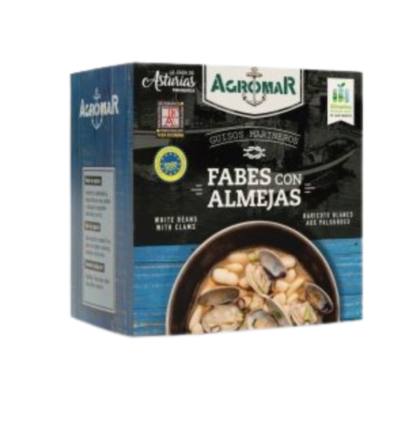 Fabes IGP con almejas
