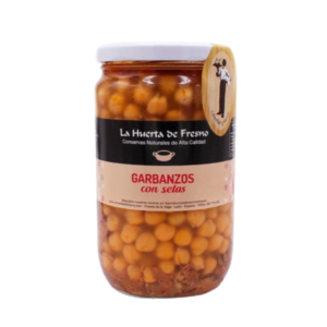 Garbanzos con setas