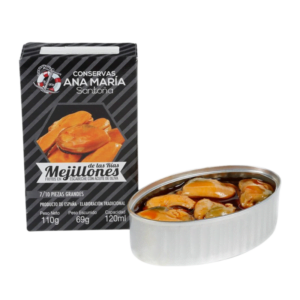 Mejillon frito en escabeche con aceite de oliva