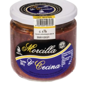 Morcilla de León con cecina