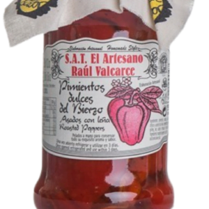 Pimientos dulces del Bierzo asados con leña