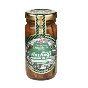 Tarro anchoa del cantábrico en aceite de oliva